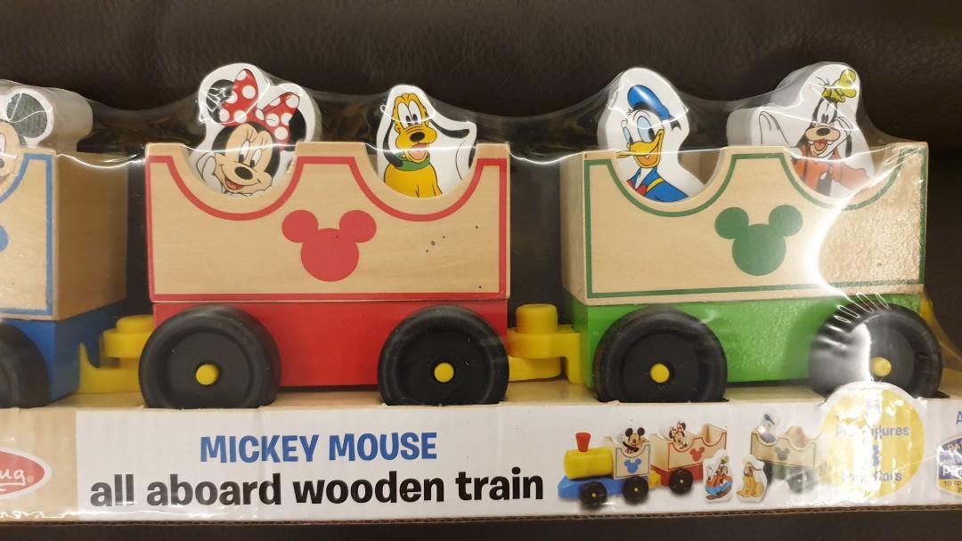 Melissa and doug mickey mouse hotsell train