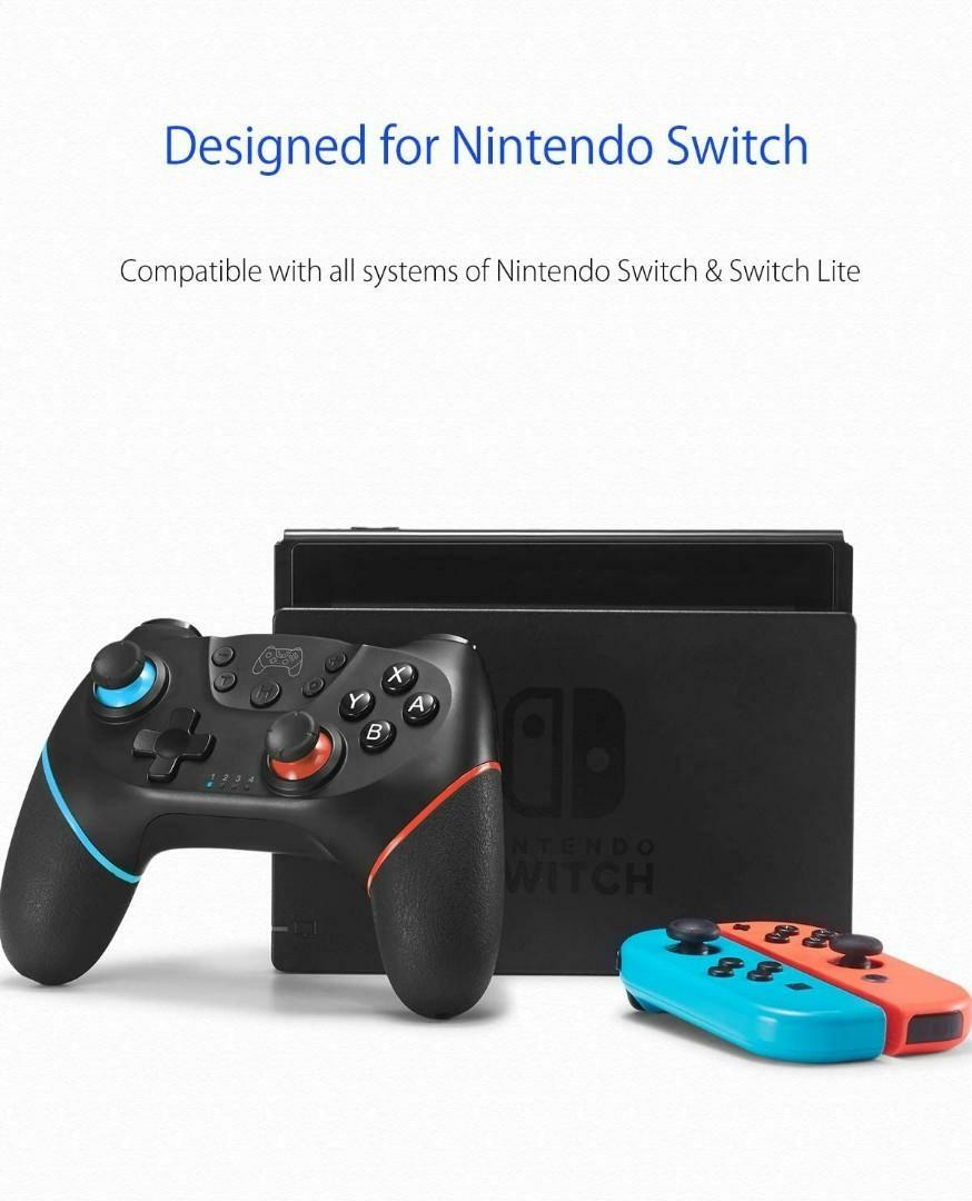 Diswoe XB324 Wireless Pro Nintendo Switch Controller, Video Gaming