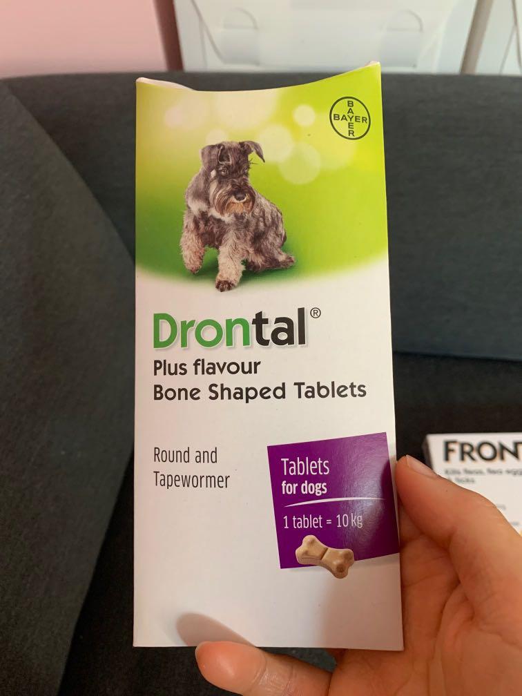 Drontal plus flavour shop bone shaped tablets