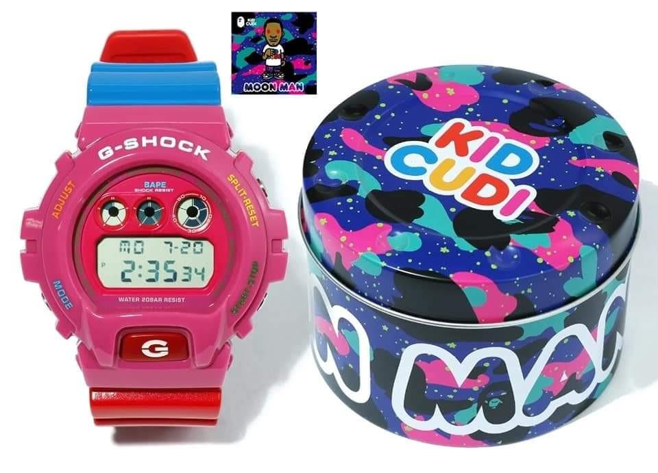 人気SALEセールBAPE x KID CUDI G-SHOCK DW6900 腕時計(デジタル)