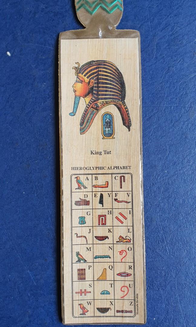 Egyptian bookmark, Hobbies &amp; Toys, Stationery &amp; Craft, Stationery ...