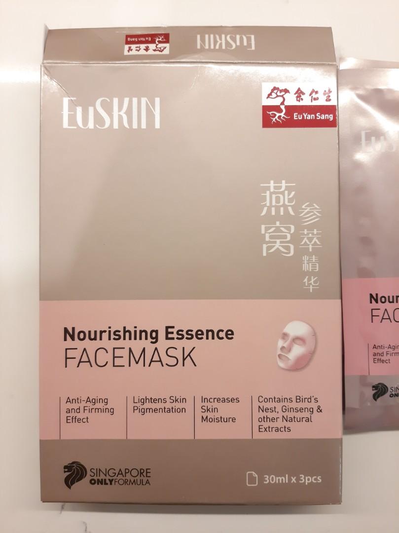 Eu Yan Sang Bird nest mask (2 pcs), Health & Nutrition, Health