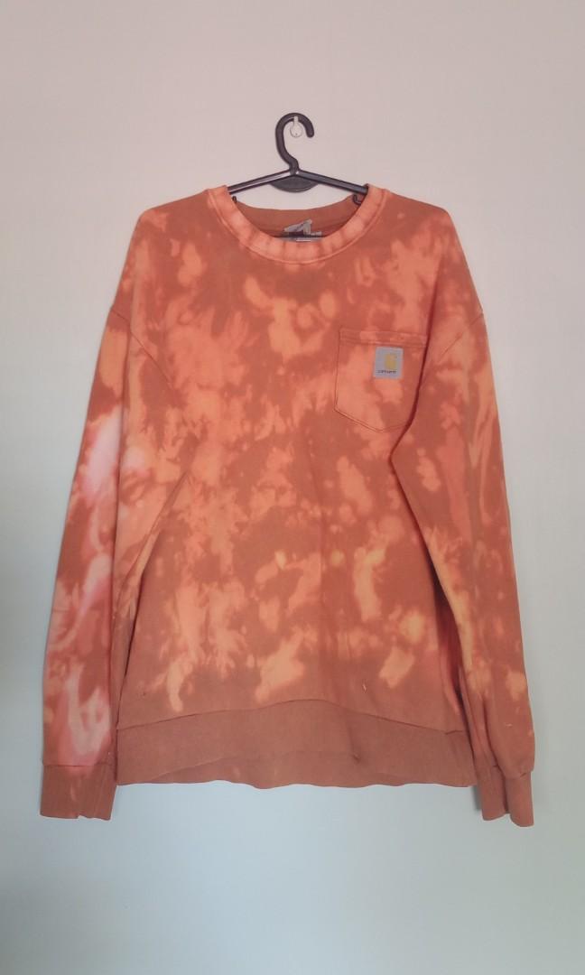 Carhartt tie dye sweater sweatshirt