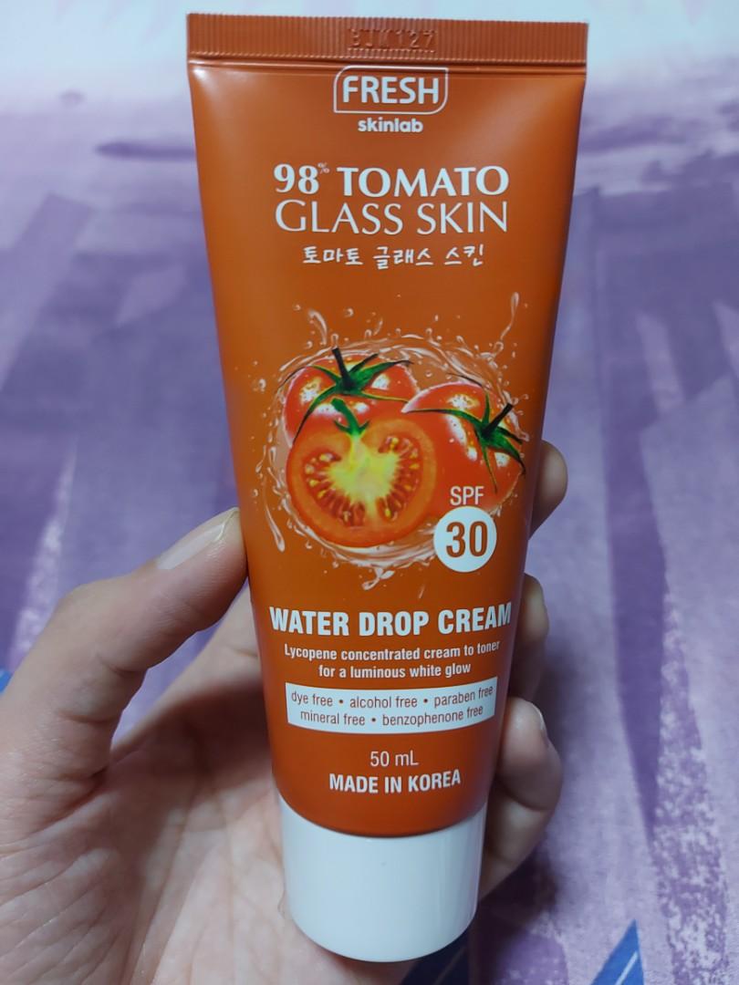 water drop cream