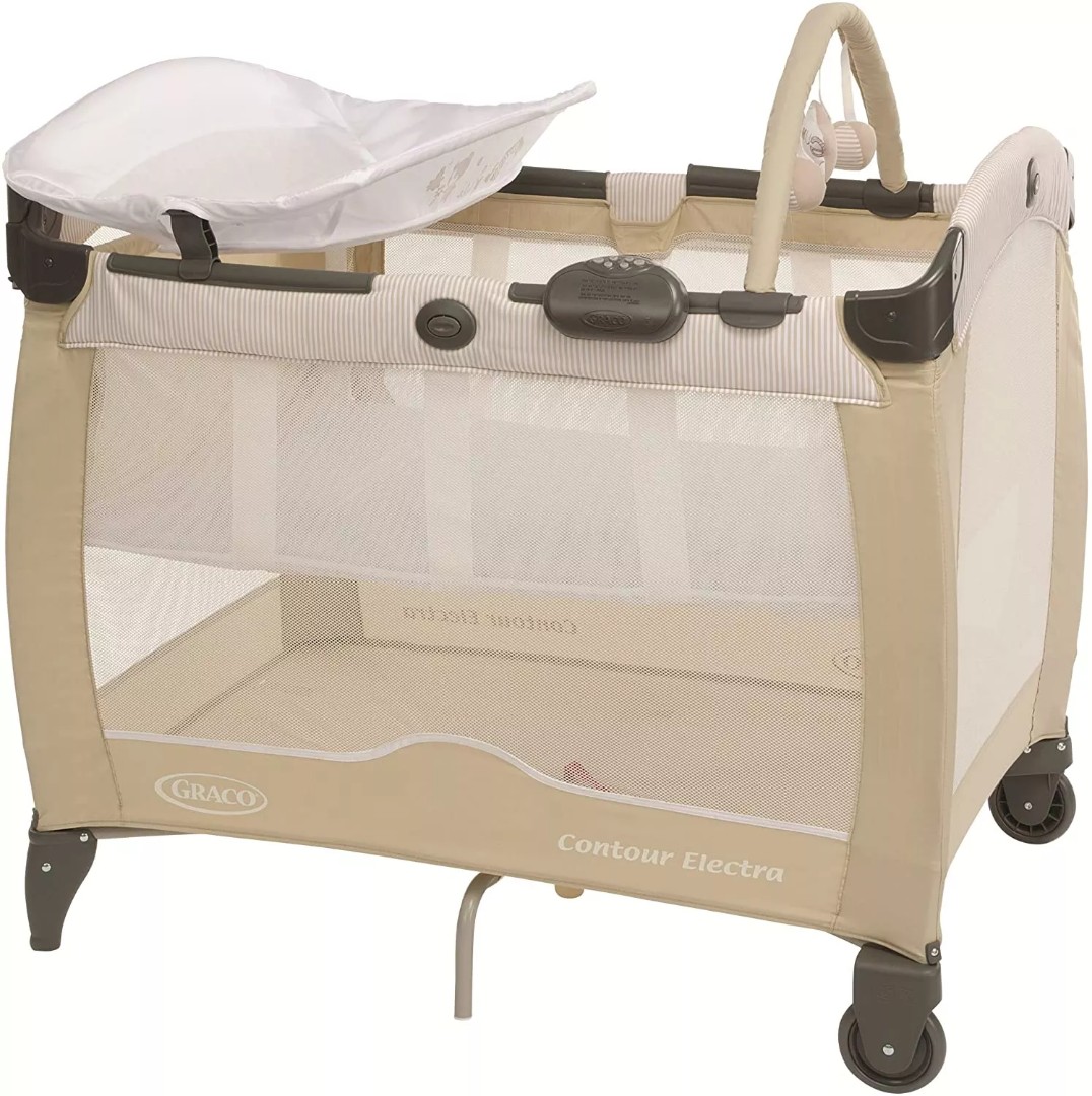 Graco Contour Electra Travel Cot, Babies & Kids, Baby Nursery & Kids ...