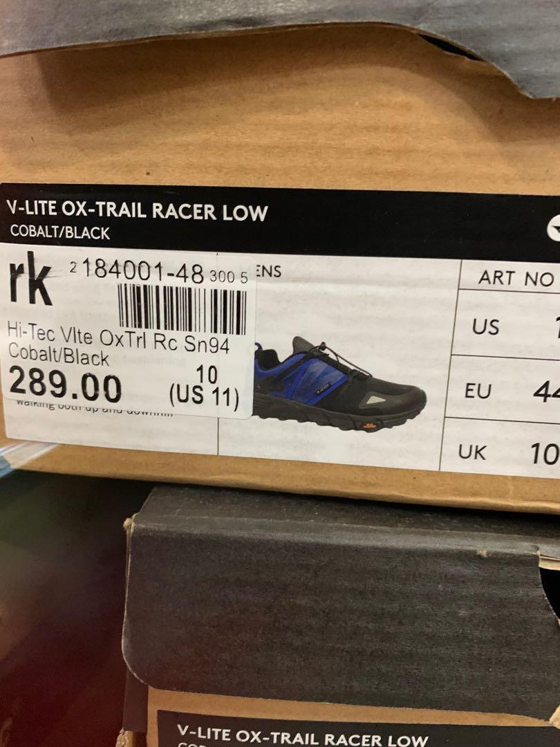 Hitec V Lite Ox Trail Racer Low Uk10 Men s Fashion Footwear