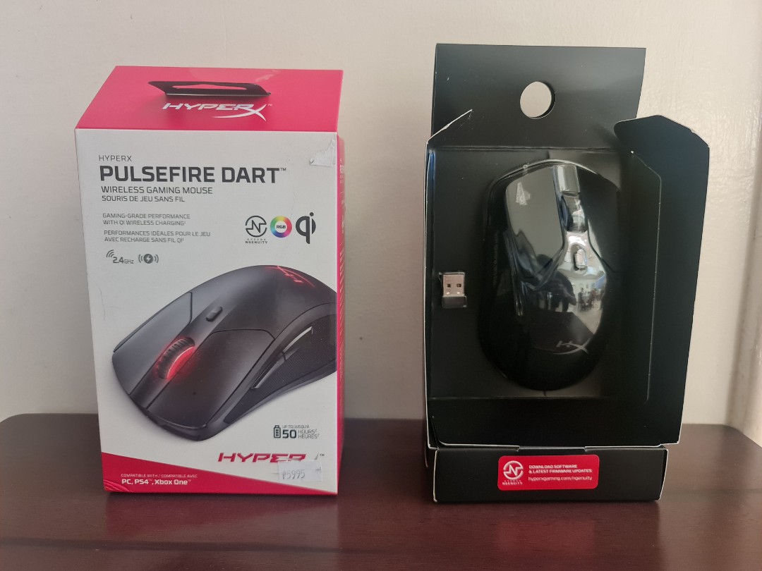 Hyperx Pulsefire Dart Wireless Gaming Mouse Computers Tech Parts Accessories Mouse Mousepads On Carousell