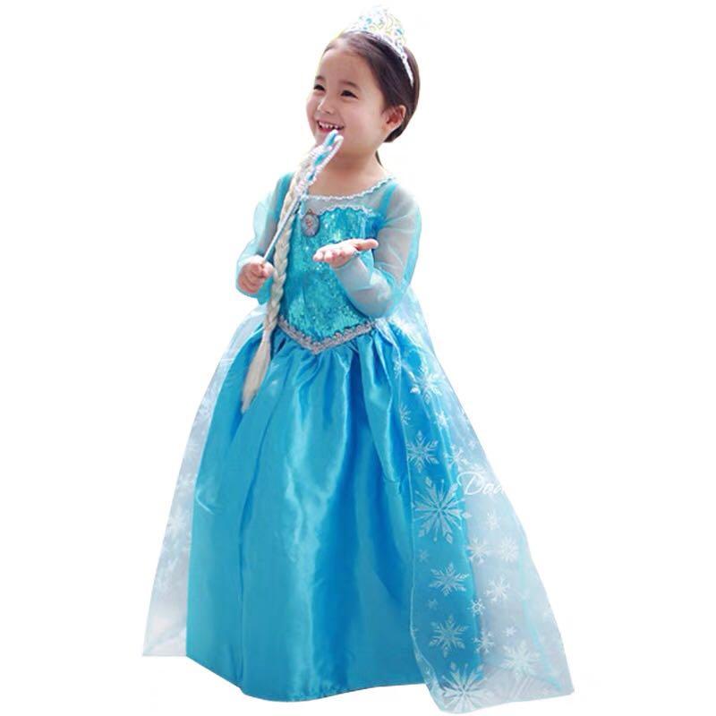 Kids frozen costume clearance