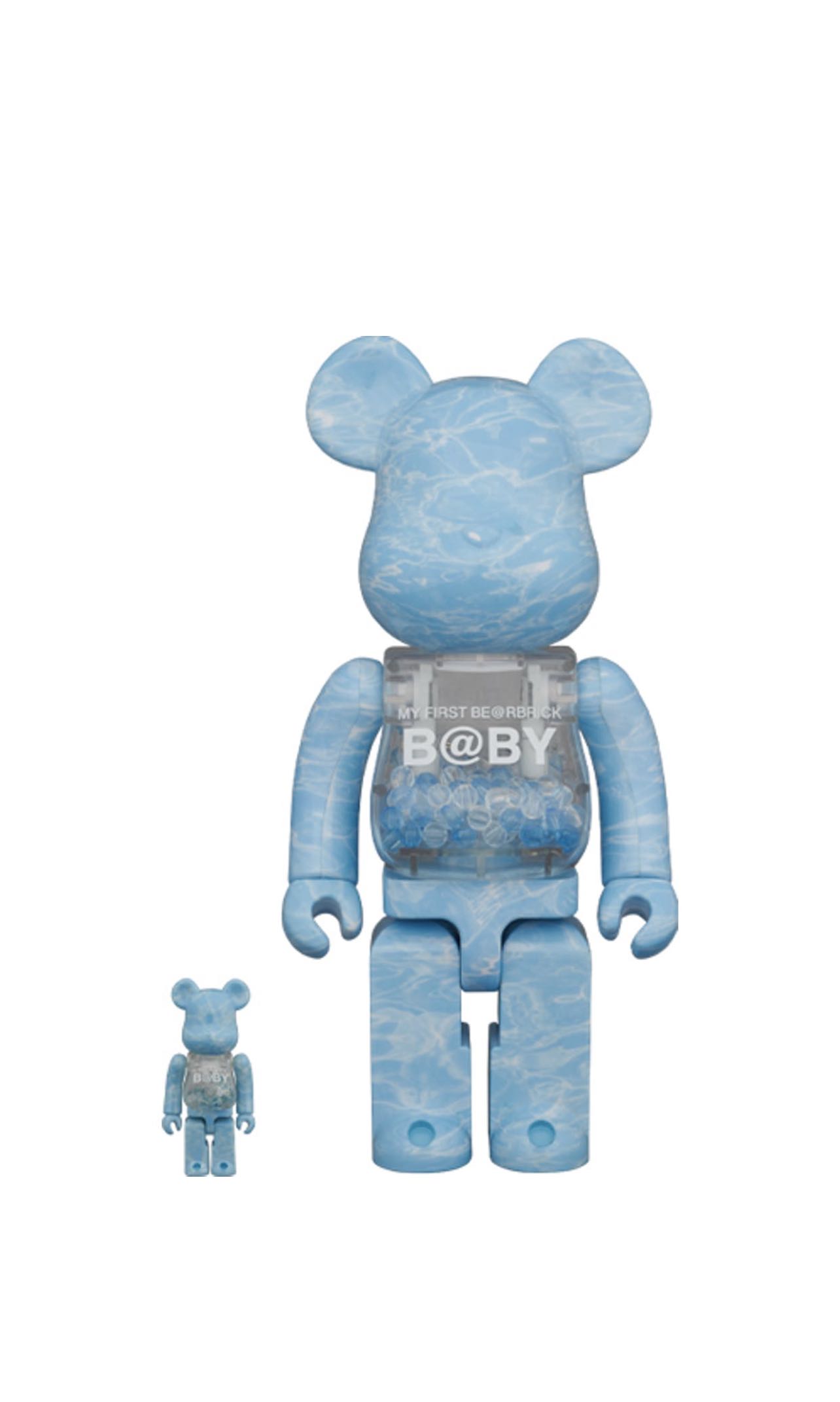 [In Stock] BE@RBRICK x My First Baby Water Crest 400%+100% bearbrick first  b@by 千秋