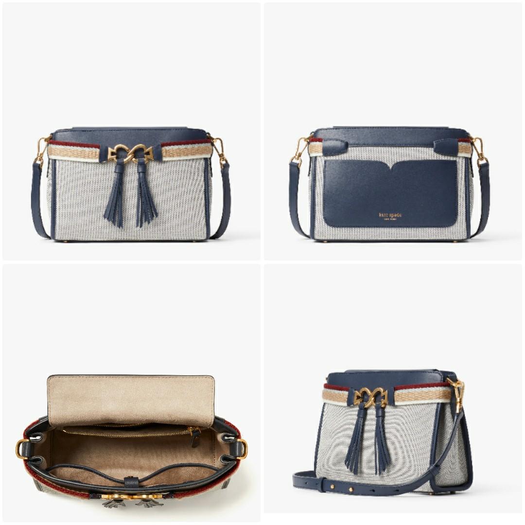 Kate spade toujours hotsell canvas medium crossbody