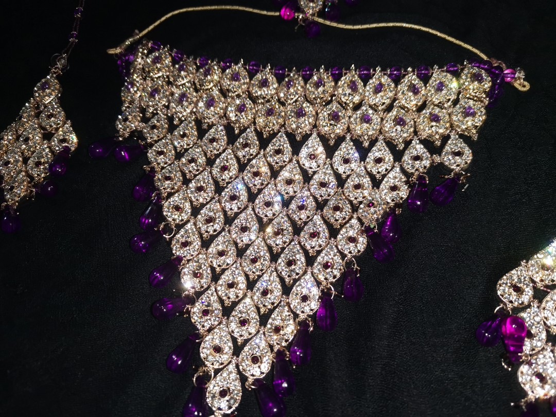 Indian bridal necklace set choker set jewelry set jewellery set