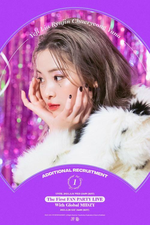 ITZY OFFICIAL FANCLUB MIDZY 1ST GENERATION WELCOME KIT, Hobbies & Toys ...