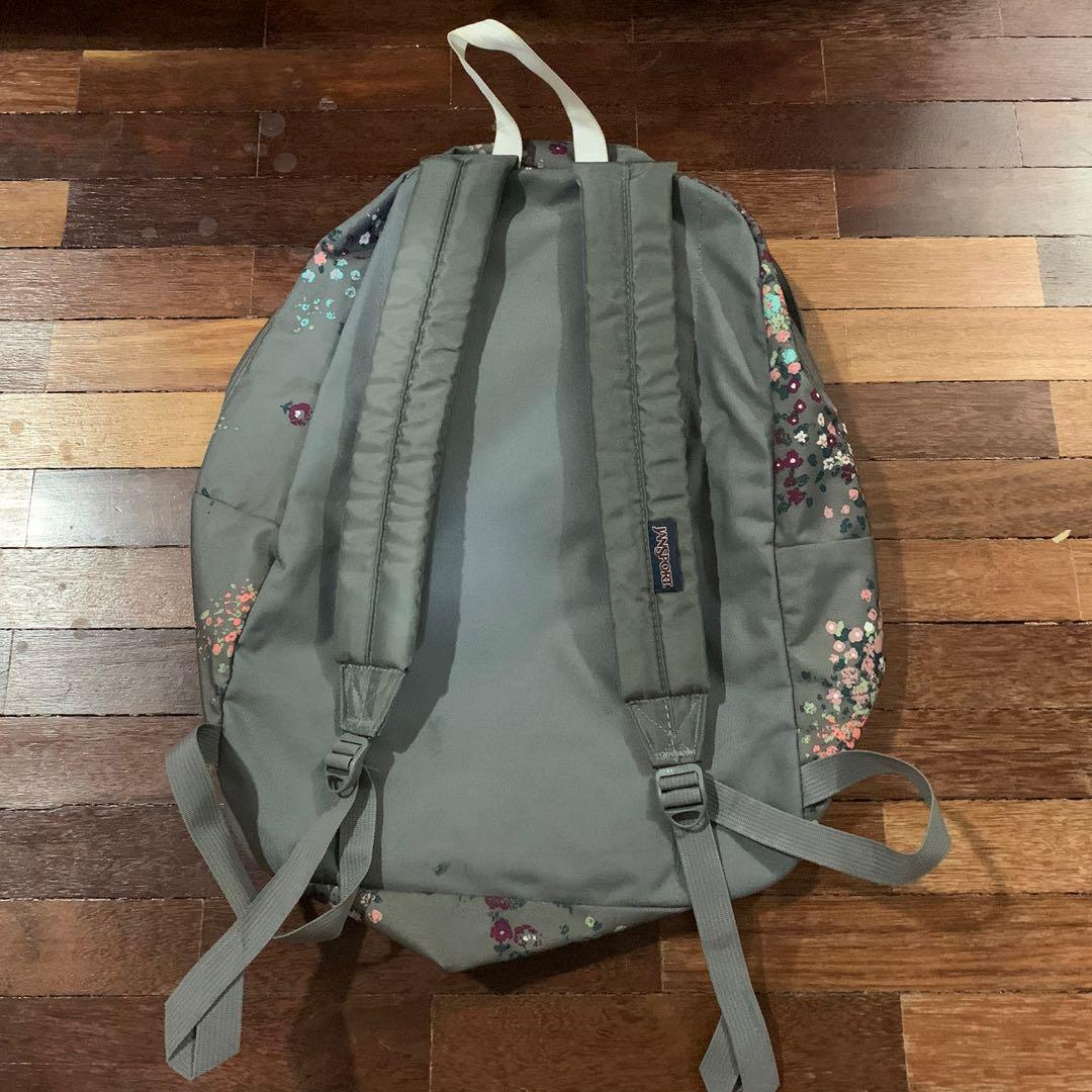 jansport backpack gray floral Backpack, RIGHT PACK EXPRESSION, Grey Heathered Stylish Shoes OC a dedicated laptop sleeve helps keep your electronics safe JanSport Large Student Backpack Gray