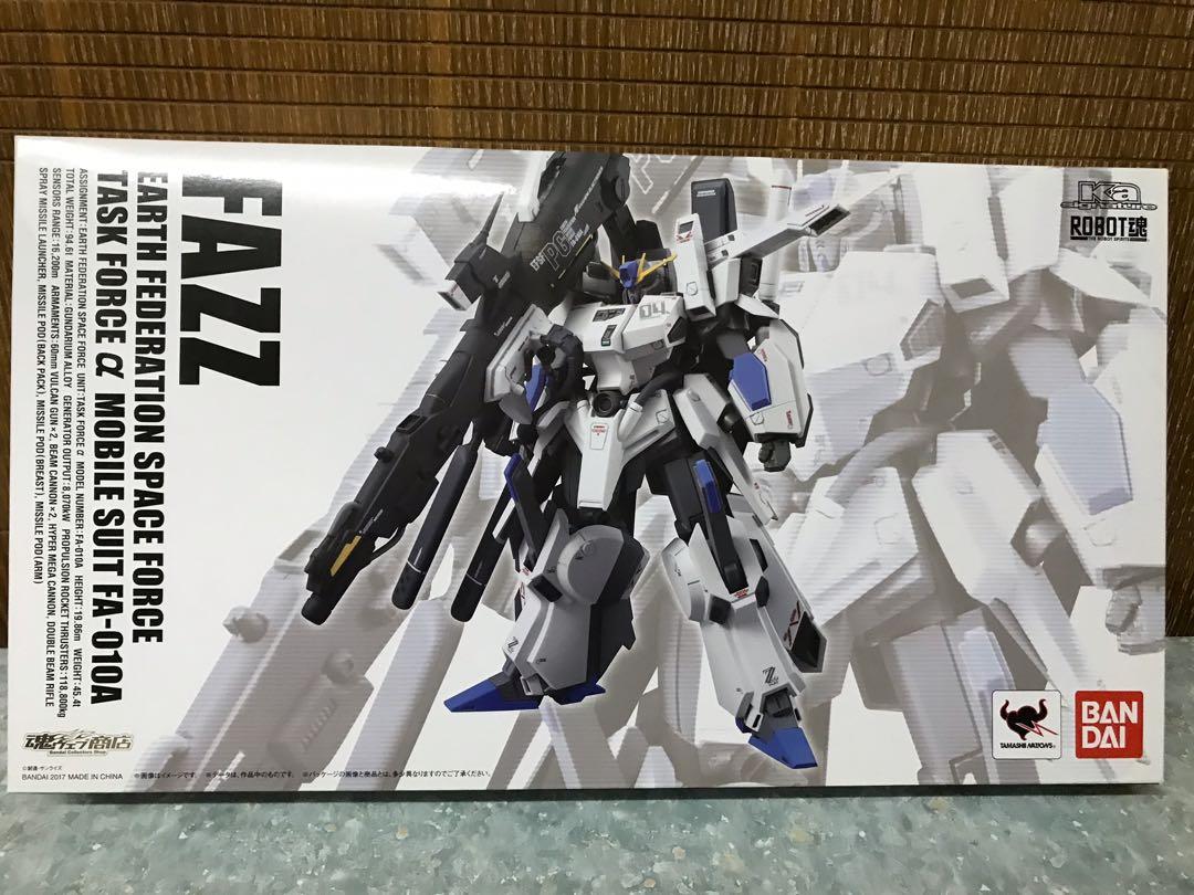 日版Ka Signature Robot 魂Fazz ZZ Gundam, 興趣及遊戲, 玩具& 遊戲類