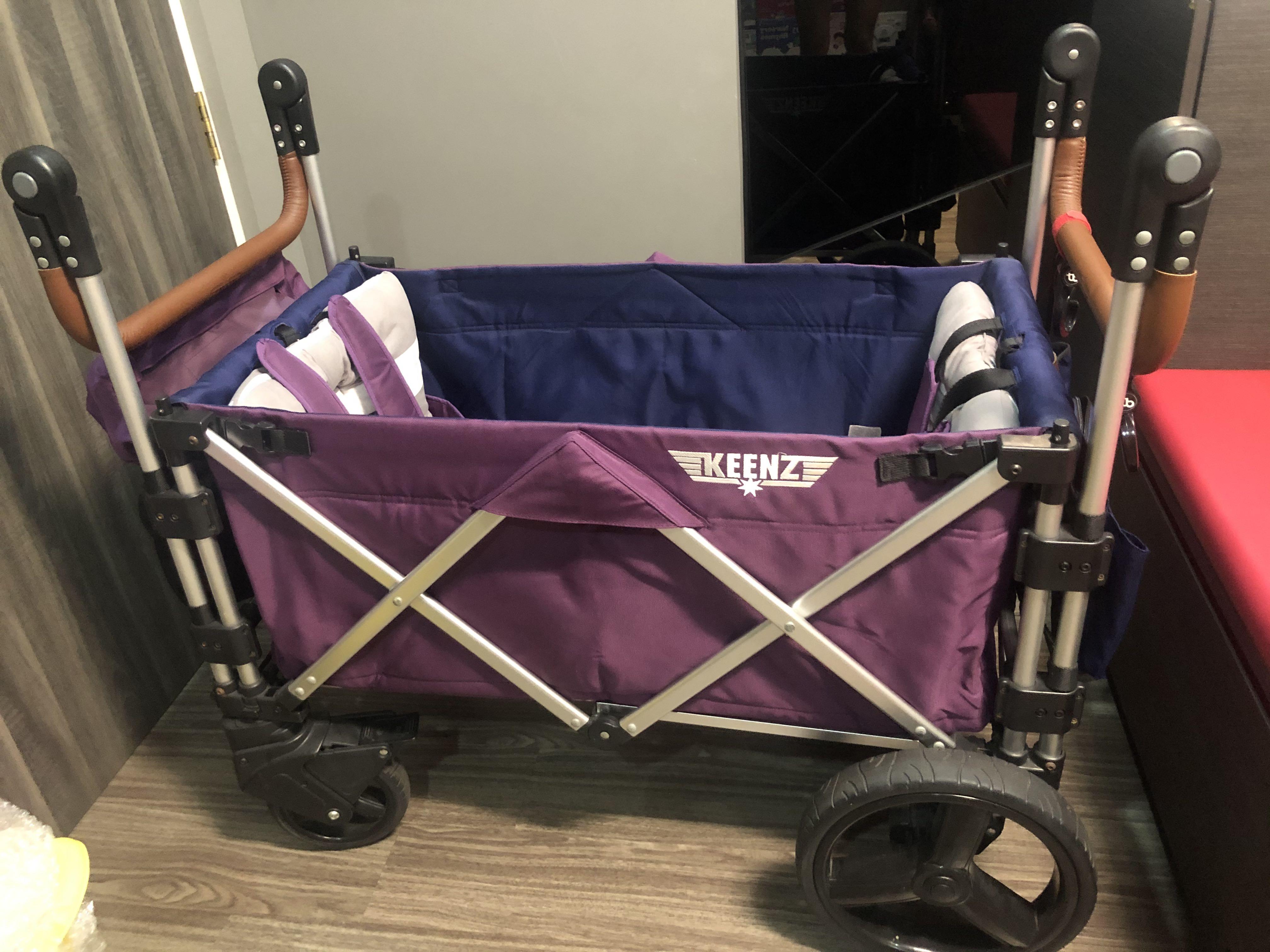 Keenz wagon stroller 7S with mattress and cushions baby children