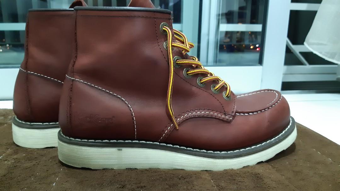 Kickers boots new arrivals red