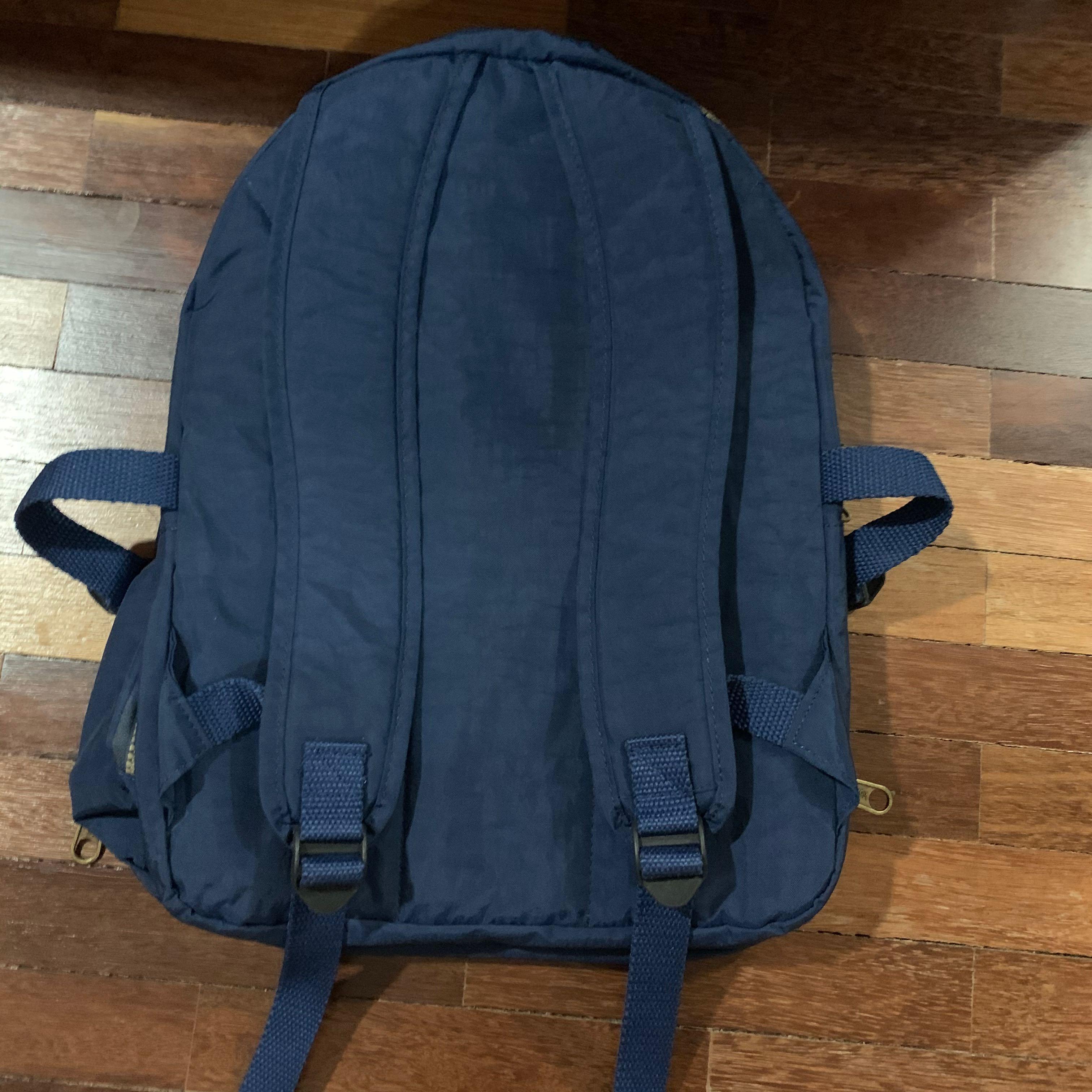 Kipling on sale navy backpack