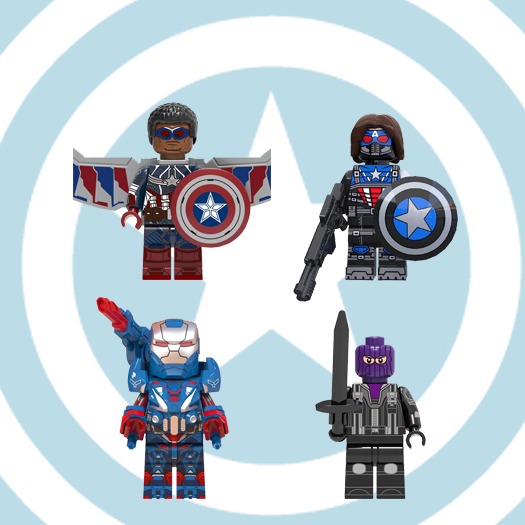Lego falcon and the winter soldier sets top