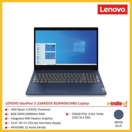 Lenovo ideapad 3 15are05 top