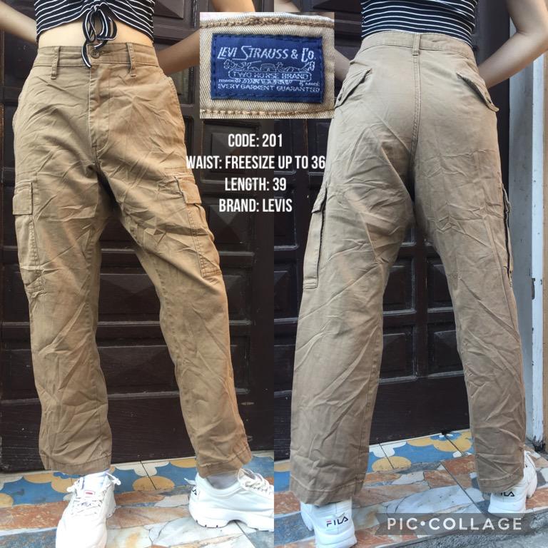 Levis Cargo Pants, Women's Fashion, Bottoms, Jeans on Carousell