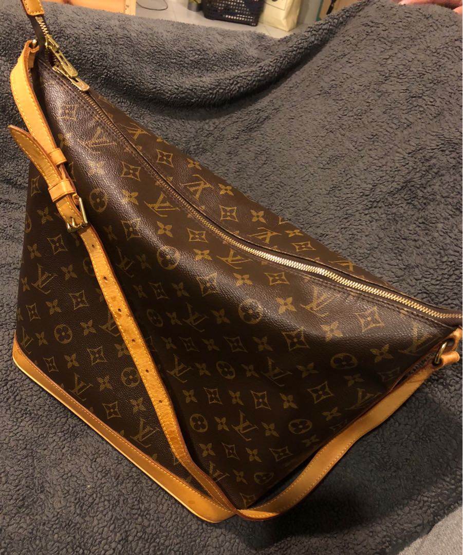 Louis Vuitton Auth Amfar Sharon Stone Limited Edition Bag Brown