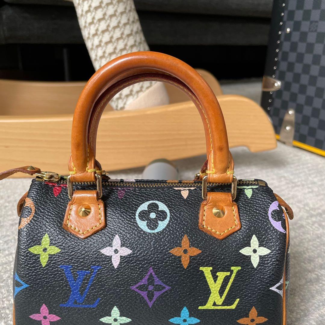 Louis Vuitton multicolor nano speedy, Luxury, Bags & Wallets on Carousell
