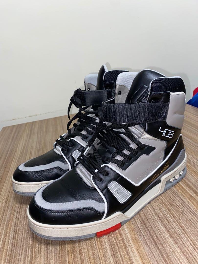 Louis Vuitton, Shoes, Louis Vuitton X Virgil Abloh Ss9 Hightop Trainer