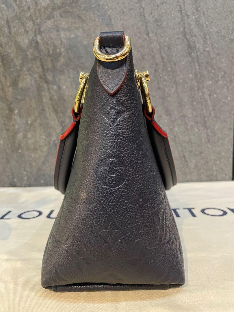 Louis Vuitton V Tote BB Empreinte Noir Creme