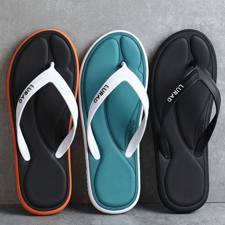 pre order Lurad Men s Comfortable Summer Flip Flops For Outdoor
