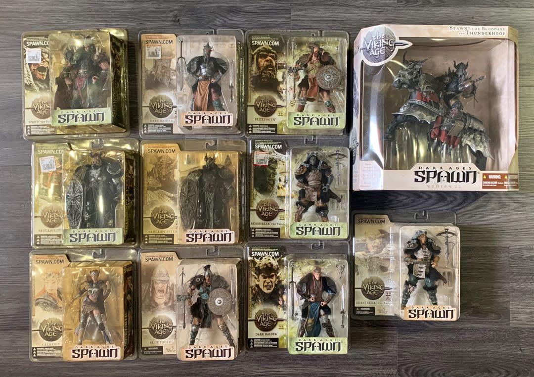 スポーン22　the VIKING AGE　3種　マクファーレン　バルキリー　他 Mcfarlane Spawn Viking Age series 22. MISB set of 11 + box set