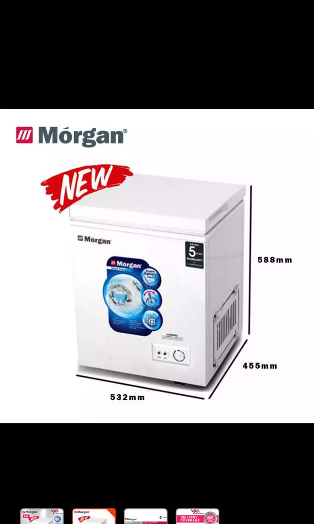Morgan chest freezer 60l new arrivals