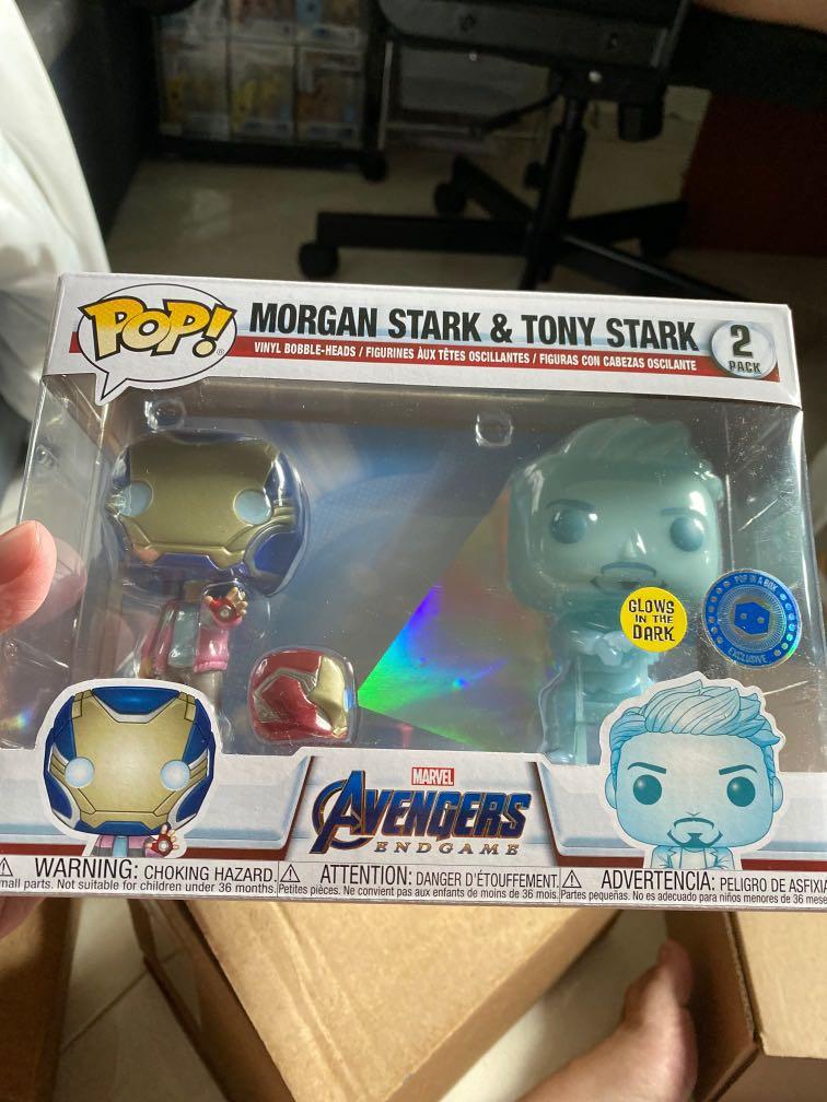 funko pop morgan and tony stark