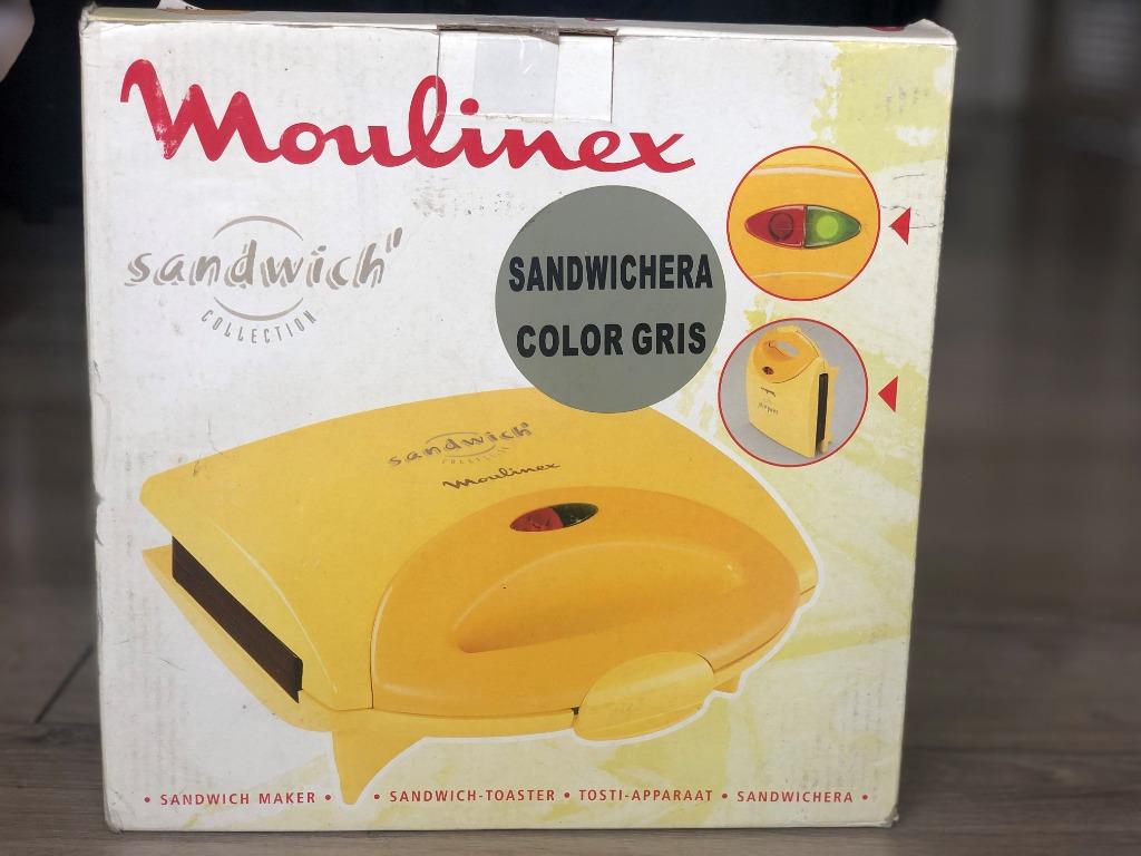 Sandwich Maker with Nonstick Surface, White - Model 25401PS