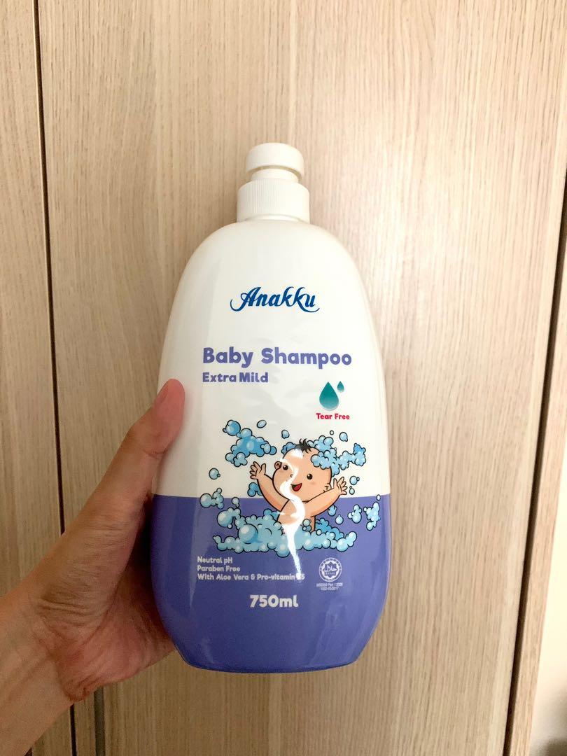 NEW Anakku Baby Shampoo Extra Mild 750 ml Babies Kids Bathing