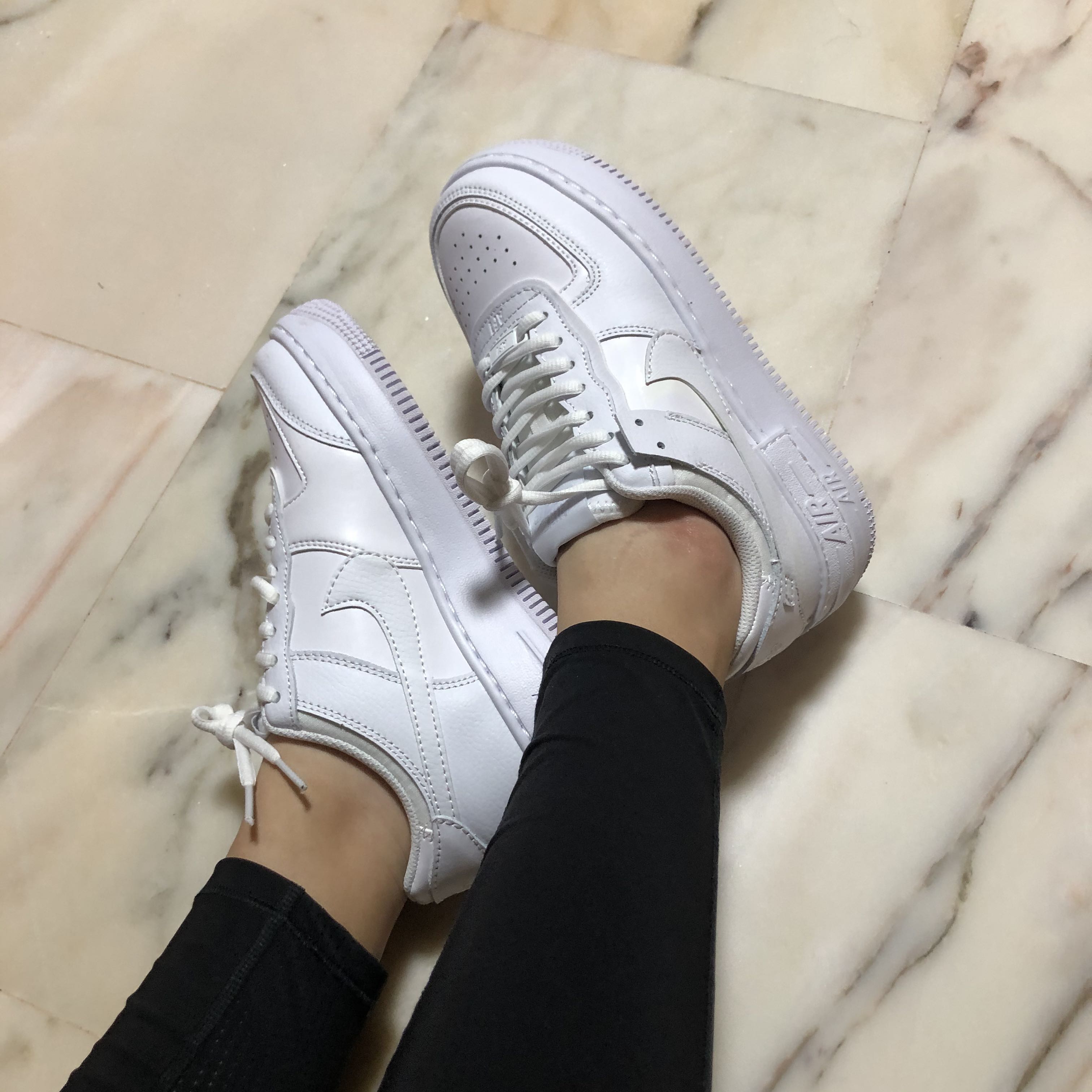 Nike air force 1 shadow triple white womens EU37.5 Women s