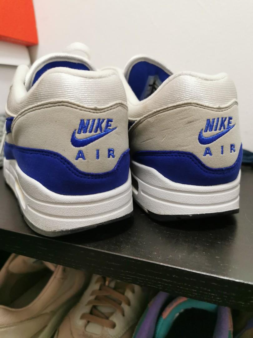 Nike air max 1 blue new arrivals red