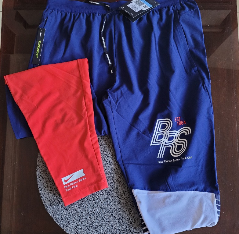 Nike Blue Ribbon Sports Running Pants Men s Fashion Activewear