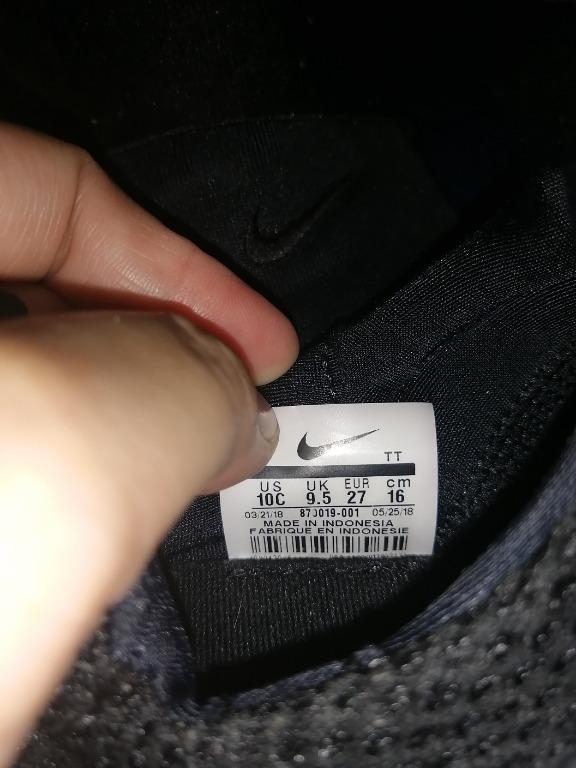 NIKE Kids (Category: Babies & Kids Fashion) located in Imus. Submitted by rssibs (Listing ID 1076369176, Image 2). Description: Preloved (Slightly used) Nike Kids US Size 10C Original from US.. given to my son by his lolo, kaya lang sakto size sa paa nya kaya nakaliitan kaagad.. ilang beses lang naisuot...