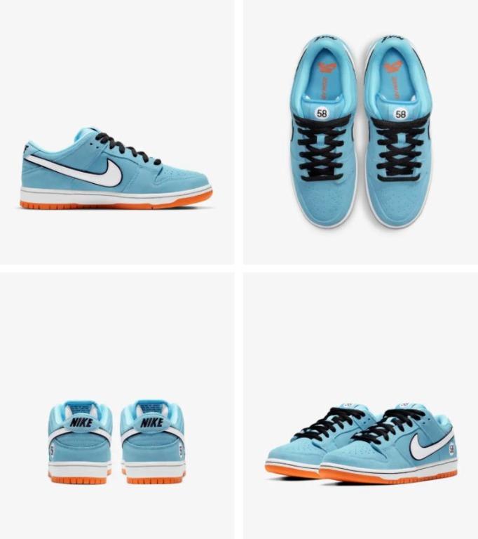 Nike sb dunk low pro blue chill 2025