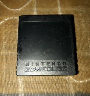 Nintendo gamecube memory card