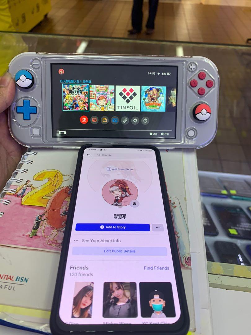 Nintendo Switch Lite Mod Video Gaming Video Game Consoles On Carousell