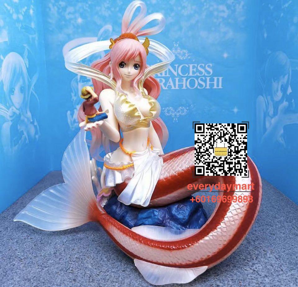 One Piece Shirahoshi Mermaid Princess Pop Statues Action Figure Toys 海贼王人鱼岛人鱼公主白星 Pop手办模型摆件礼物 Toys Games Action Figures Collectibles On Carousell