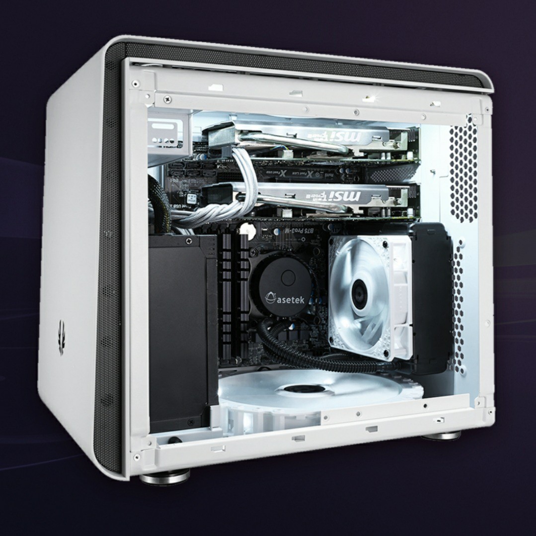 Phenom MATX PC Case(black/white edition), Computers & Tech, Parts