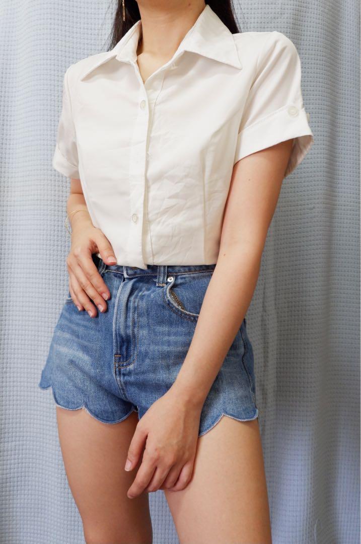 Short sleeve polo for women discount