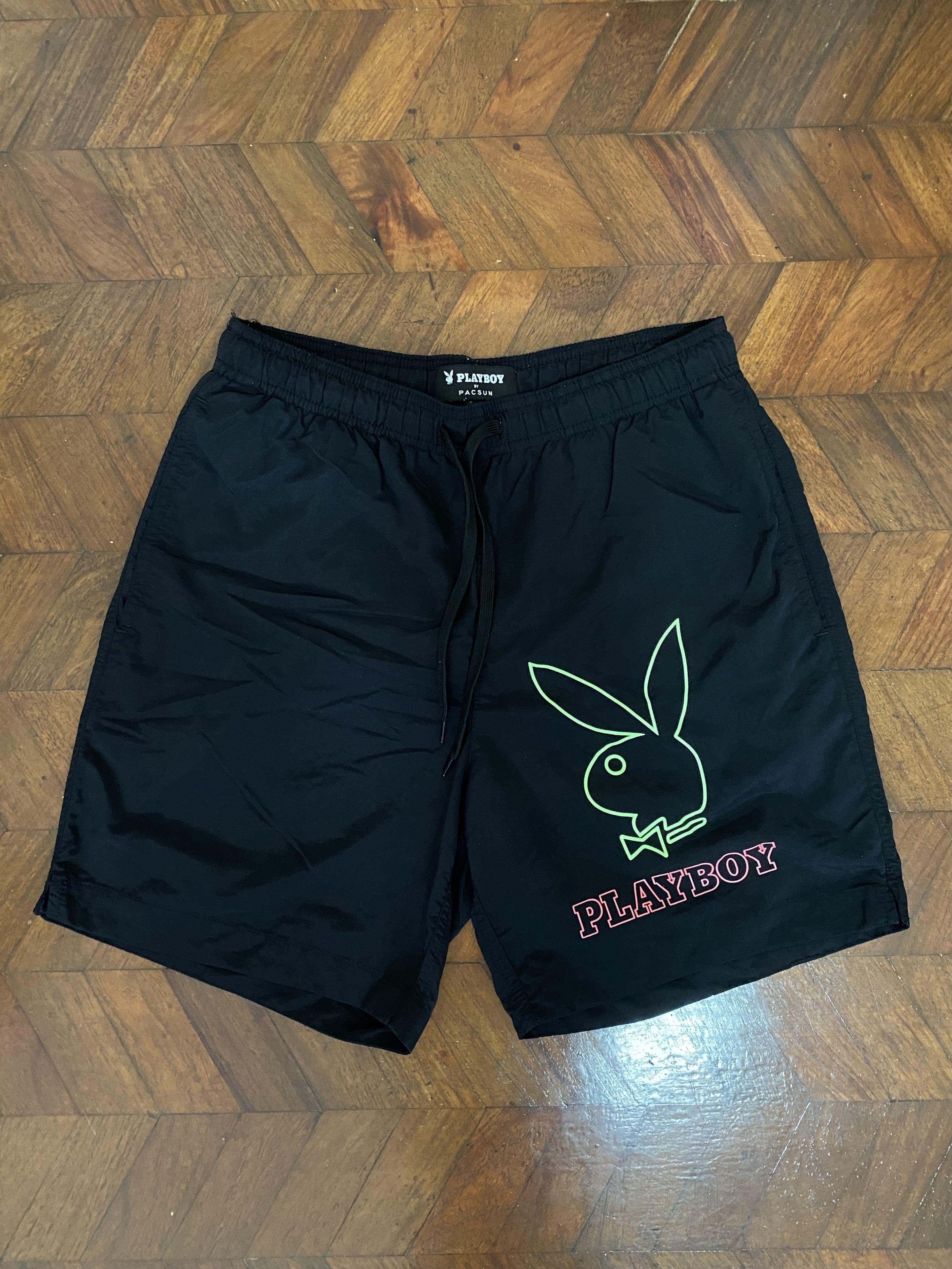Playboy by Pacsun Shorts, Men's Fashion, Bottoms, Shorts on Carousell