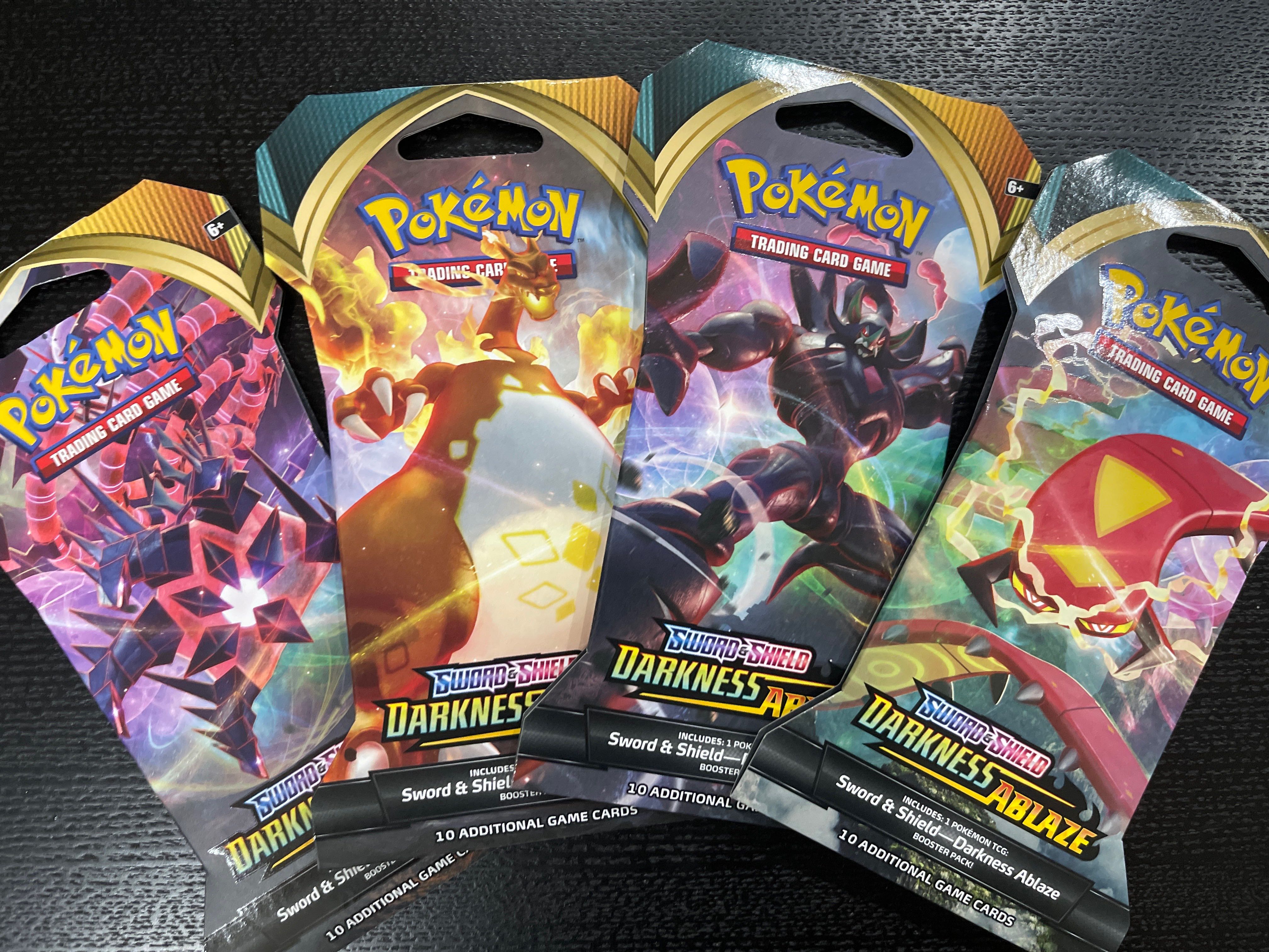 Darkness Ablaze Sword & Shield Booster Pack Pokemon English IN HAND1 pack 