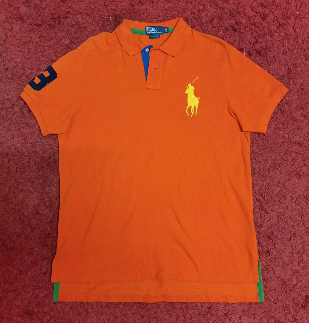 Polo Ralph Lauren Big Pony Custom Fit Mesh Men s Fashion Tops
