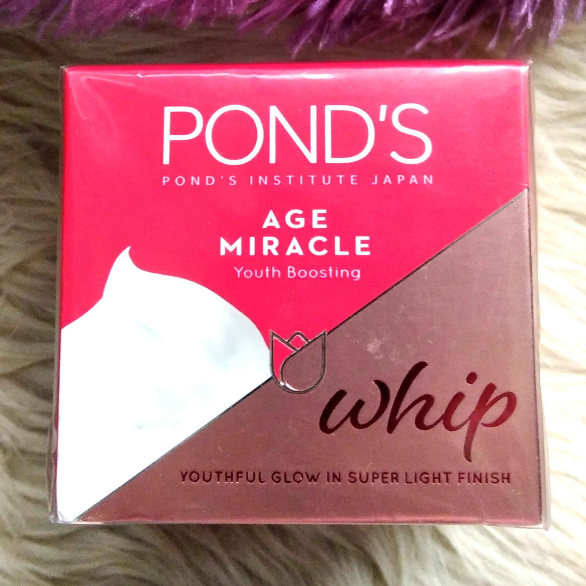 ponds age miracle whip night cream