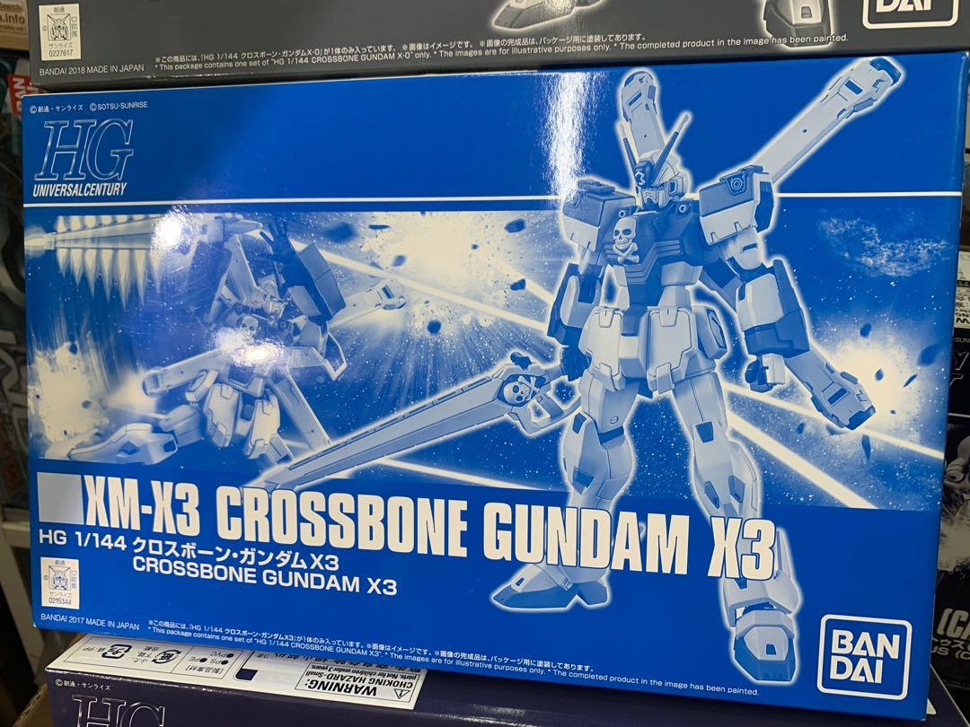 👍現貨旺角店Premium Bandai Limited HG 1/144 Crossbone Gundam x3