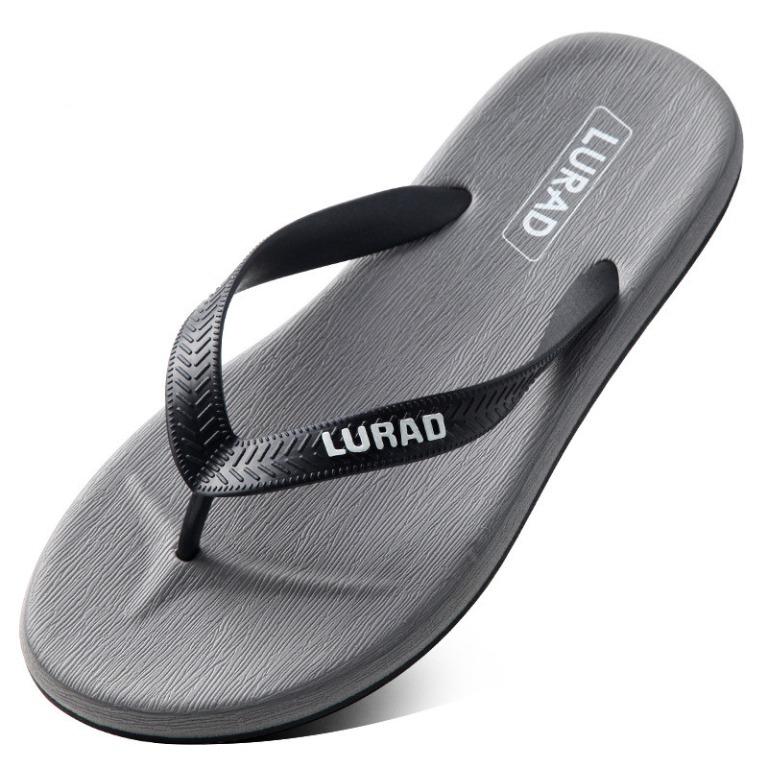 pre order LURAD Men s Flip Flops Summer Non Slip Sandals And Slippers Shock Absorbing Flip Flop Sandals